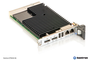 Kontron’s performance-per-watt champion for low-power class of CompactPCI® systems features Intel® Atom™ E3800 processors