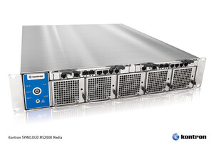 Kontron launches the SYMKLOUD MS2900 Media  platform for cloud transcoding