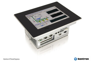 Kontron Panel PC family V Panel Express consolidates  multiple tasks into a single system
