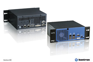 Kontron KIC: Box PC with front and rear interfaces for integration into devices and machines