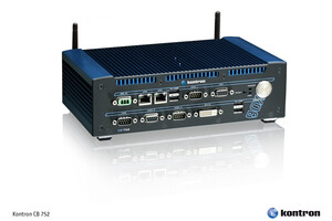 Kontron CB 752: Embedded Box PC with Intel® Atom™ processor N270