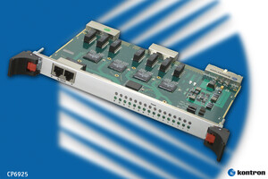 Kontron CP6925, a 14+2 Port 6U Gigabit-Ethernet Switch