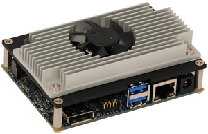 Kontron’s pITX-E38 PICO-ITX board used by the students to process and analyze driving data.