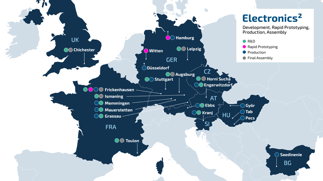 Electronics² – Das größte Produktionsnetzwerk Europas & Top 2 im europäischen ODM/EMS Ranking