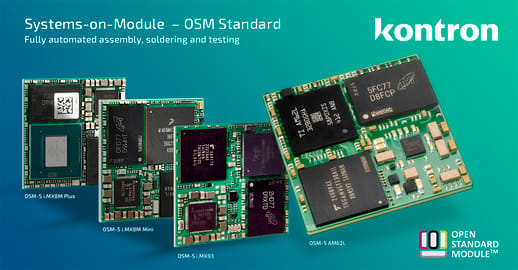 Standardisierung als Erfolgsfaktor: OSM basierte Systems-on-Module ebnen den Weg für moderne Embedded-Lösungen