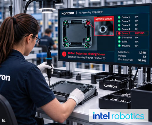 When AI Joins the Inspection: How Kontron AI Vision Automates Visual Inspection