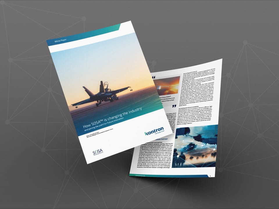 How SOSA™ Is Shaping the Future of Defense