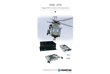 VME-VPX Rugged COTS modules and subsystems