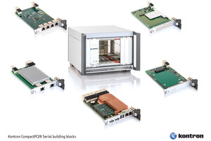 Kontron's systems expertise expanded with the launch of a family of pre-integrated CompactPCI® Serial building blocks