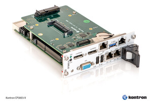 Kontron’s new 3U CompactPCI® Value Line SBC optimizes price/performance ratio of cost sensitive industrial applications