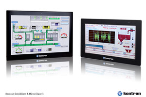 Kontron erneuert sein Panel PC-Portfolio mit zwei neuen skalierbaren Multitouch-Panel PCs im Widescreen-Format