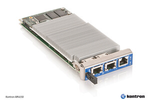 Kontron AdvancedMC™ processor module AM4150 with 64bit Dual-Core Freescale™ QorIQ Processor