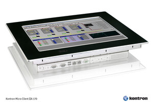 Kontron Micro Client IIA 170: Intel® Atom™ based touch panel PC now available in five sizes