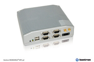 Kontron embedded Box-PC MICROSPACE® MPC-p2 with AMD Embedded G-Series provides superior graphics performance