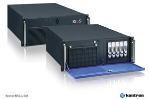 New Kontron Industrial Silent Server Generation with Intel® Q57 Express Chipset, Intel® Core™ i3/i5/i7 processors and improved housing