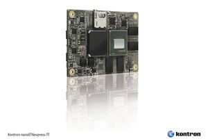 Kontron nanoETXexpress-TT: COM Express™ kompatibles Ultra Computer-on-Module mit Intel® Atom™ Prozessor E6xx Serie