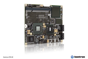 Kontron ETX®-DC: Intel® Atom™ processor module,  now supporting 24-bit LVDS and SDVO
