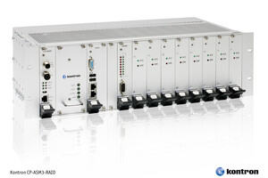 Kontron CP-ASM3-RAID: Lüfterloser CompactPCI® RAID-Server