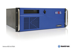 Kontron's long-term available industrial server KISS 4U KTQ45 offers comprehensive remote management features