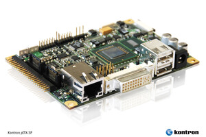 Kontron pITX-SP: Pico-ITX Embedded Single Board Computer mit Intel® Atom™ Prozessor