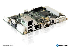 Kontron JRexplus-DC: Intel® Atom™ processor based 3.5 inch Single Board Computer with PCI-104 interface