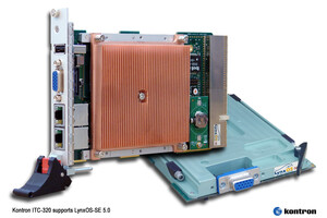Kontron dual core 3U CompactPCI® CPU board now supports LynxOS-SE RTOS
