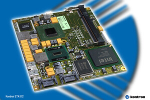 使用45nm Intel® Atom™ 处理器 N270的控创 ETX® 3.0嵌入式计算机模块