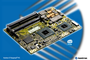 控创推出配备最新款45纳米制程 Intel® 处理器的COM Express™计算机模块