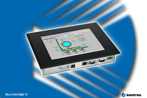 Micro Client M@C 70: Extremely Small Panel PC  with 7 Inch Display