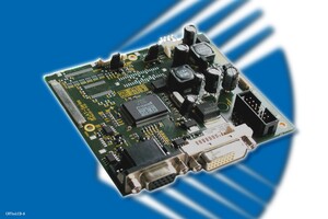 Kontron CRTtoLCD-6 flat panel controller with Analog RGB and optional DVI input