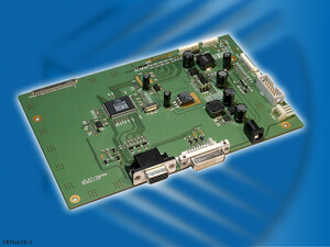 CRTtoLCD-5:  flat panel controller with RGB and DVI input