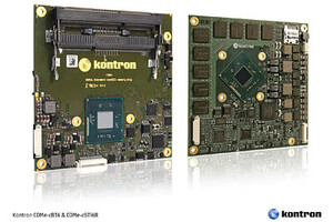 Kontron launches two COM Express&reg; compact  Computer-on-Module families with Intel&reg; Atom&trade; processor E3800 and Intel&reg; Celeron&reg; processors N2900/J1900