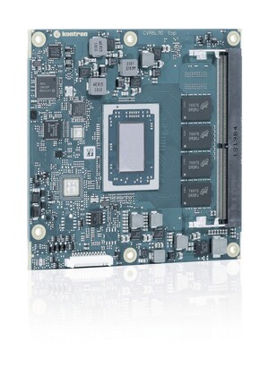 Kontron stellt COMe-cVR6 (E2) Modul mit neuem AMD RyzenTM Embedded V1000 Prozessor vor