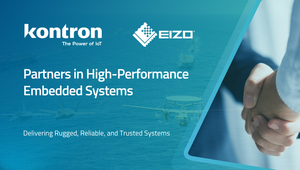 Kontron and EIZO Rugged Solutions Inc. Partner to Expand VPX Portfolio with Complete CPU/GPU Platforms for Mission-Critical Applications